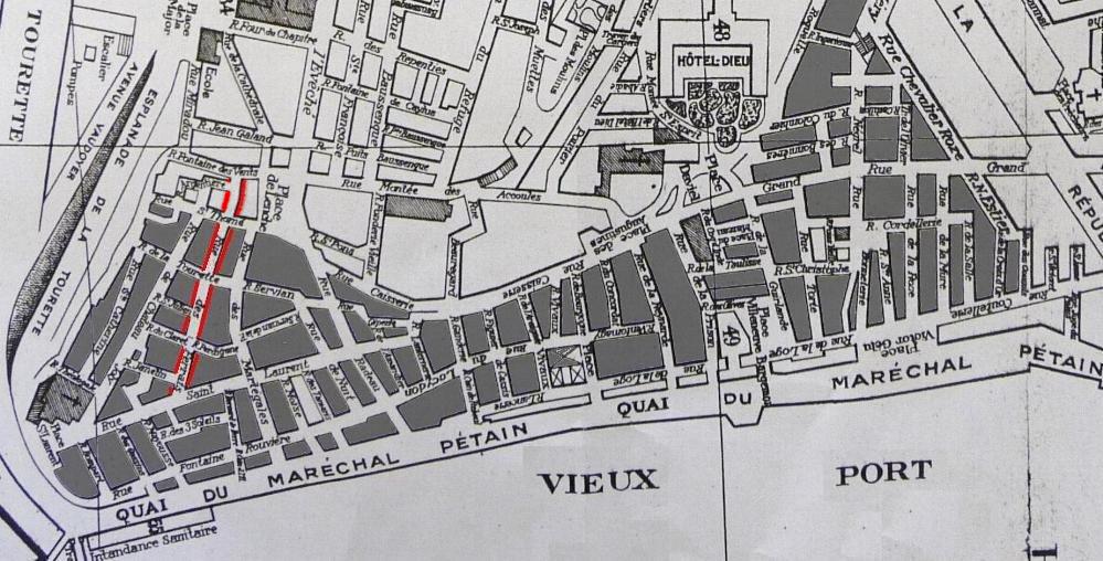 plan rue Ferrats