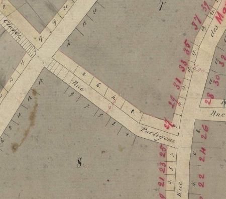 plan rue Perdigone